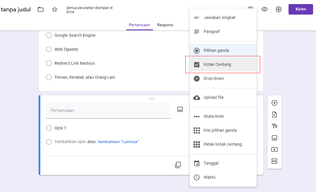 Cara Membuat Formulir Online Atau Google Form Dengan Mudah