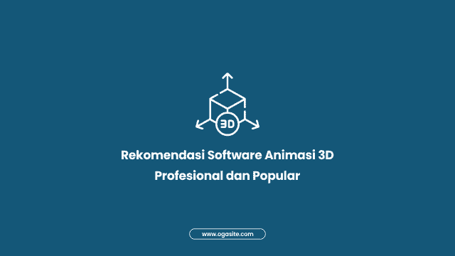 Software Animasi 3D Terbaik Untuk Pemula Sampai Profesional